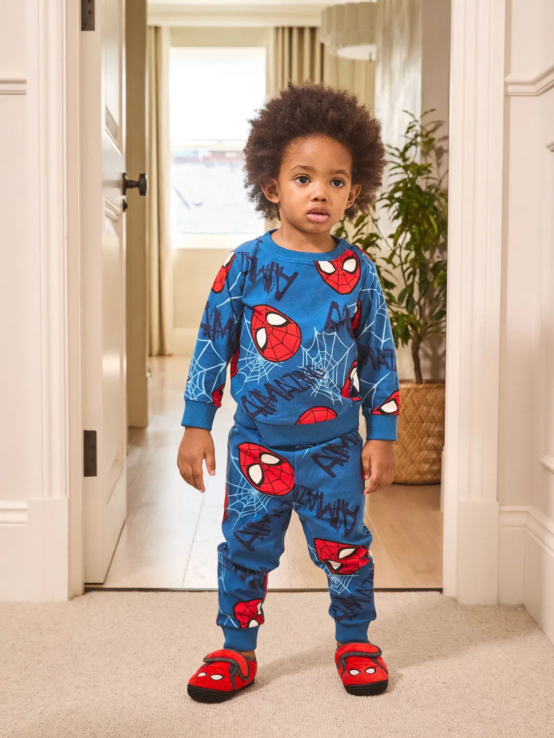 Пижама Spiderman Single Cosy Fleece License Next, Navy Spiderman