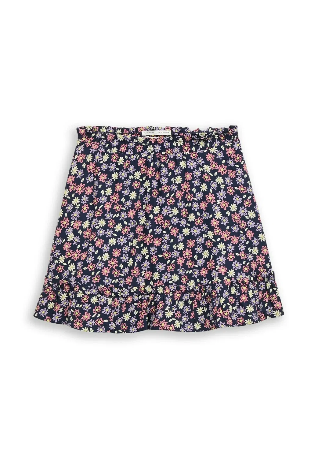 Röcke мини-рок с голубым принтом - юбка-трапеция Tom Tailor, Cute Daisy Print