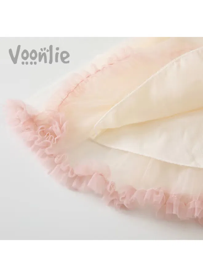 Платье с пышной юбкой из тюля Sweet Mesh Chiffon Dress Voonlie, фиолетовый — фото 4