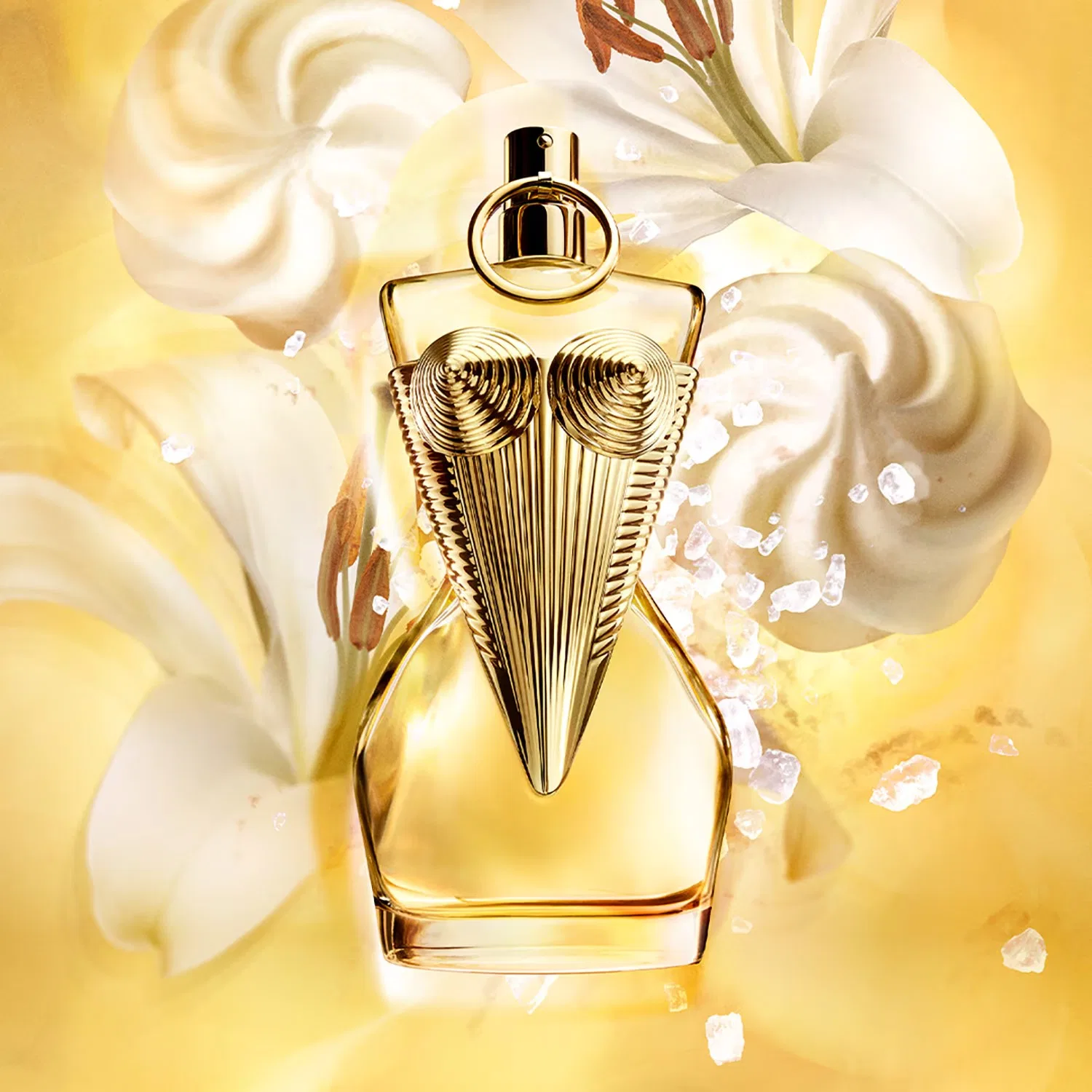 Парфюмерная вода Gaultier Divine, 50 мл, с нотами соли, лилии и меренги, Jean Paul Gaultier, Nachfüllbar — фото 4