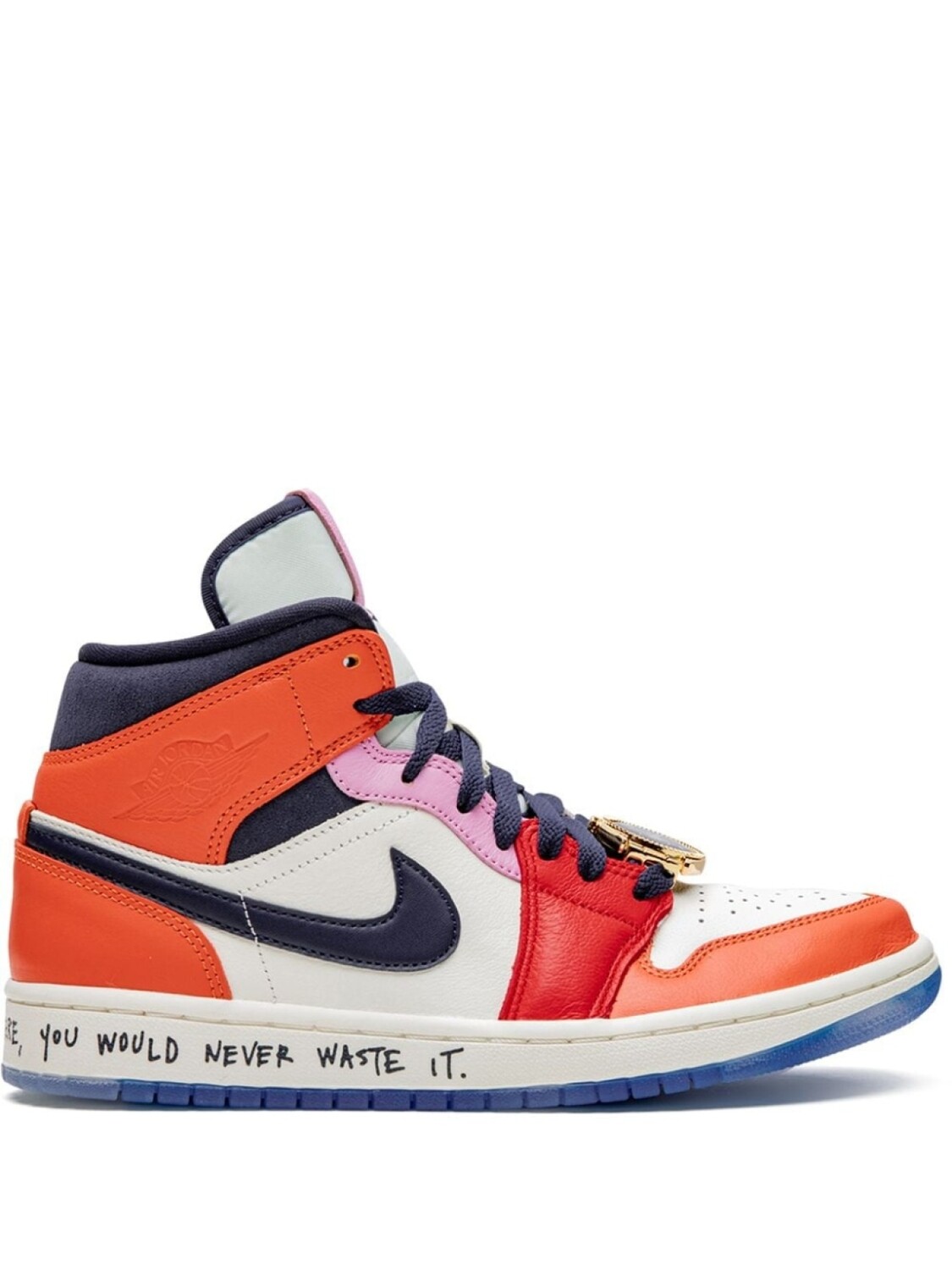 

Jordan кроссовки Air Jordan 1 Mid Melody Ehsani, белый