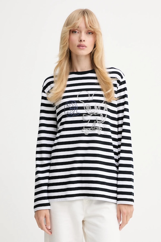 

Лонгслив хлопковый Zadig&Voltaire, черный