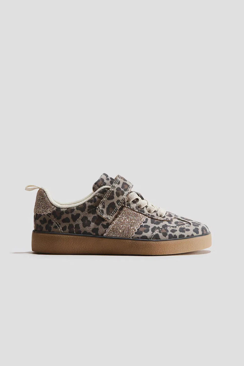 Кроссовки H&M, Hellbeige/Leopardenprint