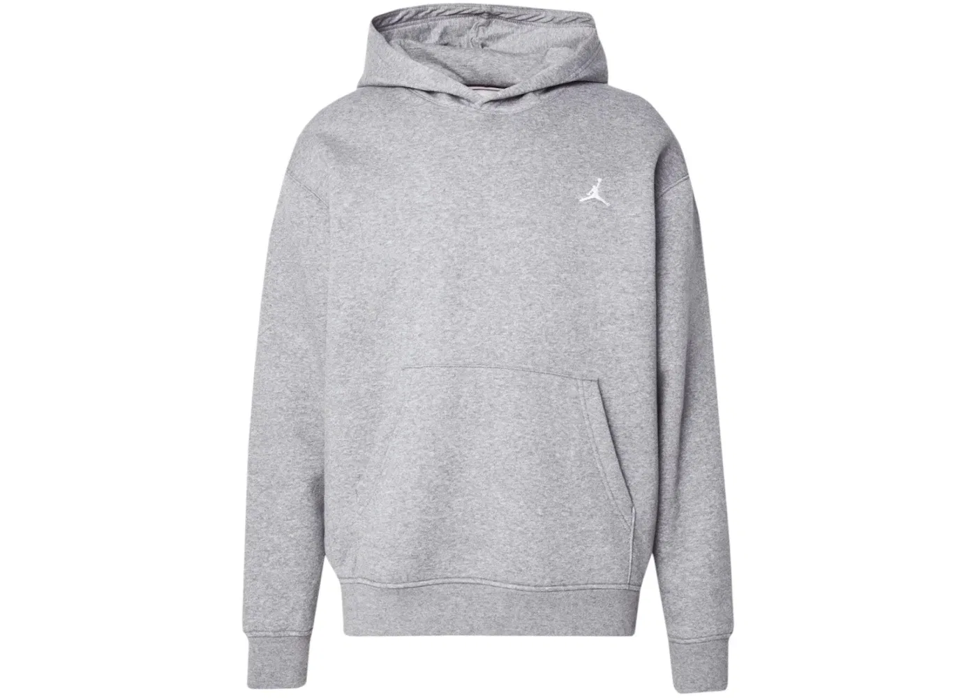 Мужская худи Nike Jordan Brooklyn Fleece, Heather Grey/White