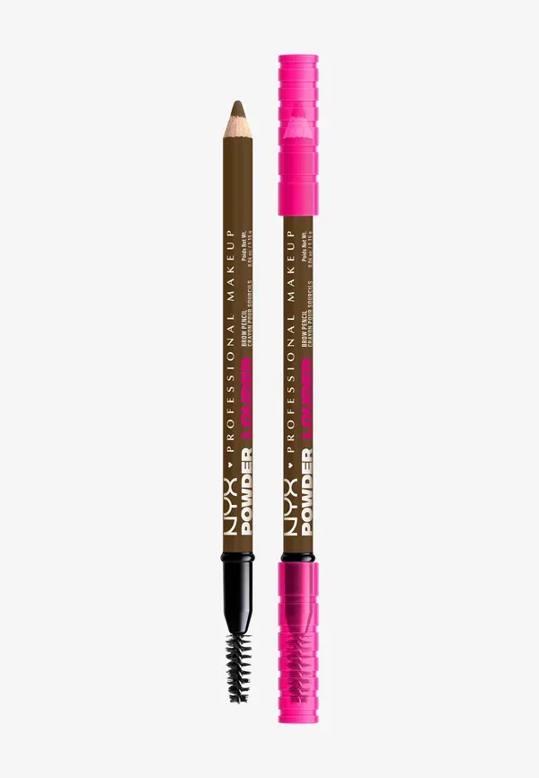 Карандаш для бровей с эффектом объема Powder Louder Nyx Professional Makeup Soft brown 1.15 г — фото 2