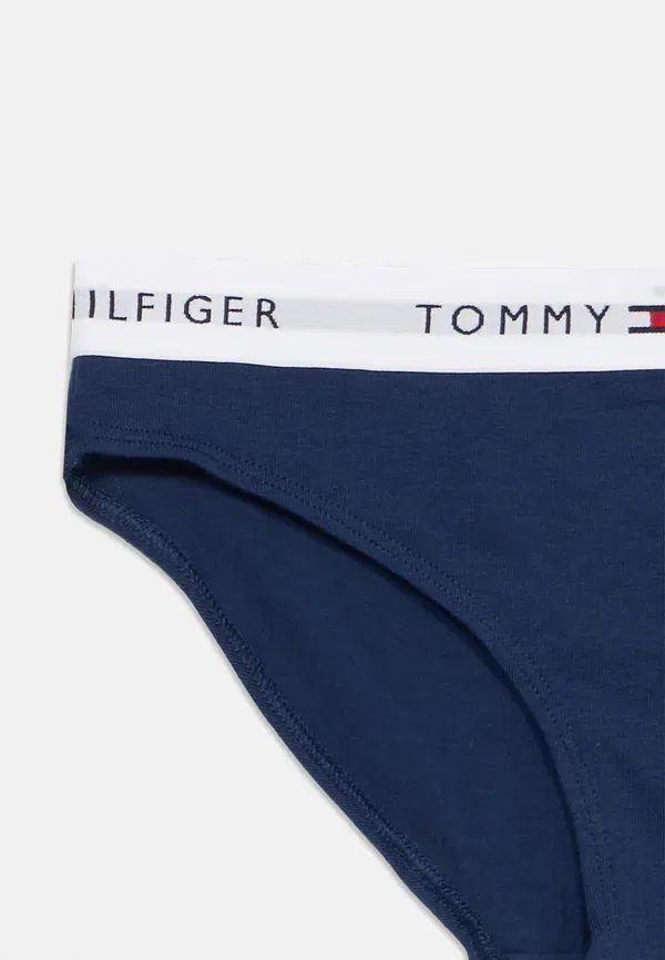 Набор трусов хлопок с эластаном Print 7 pack Tommy Hilfiger розовый, темно-синий, белый — фото 4