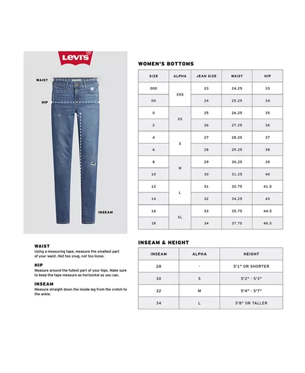 Женские джинсы с высокой посадкой Ribcage straight ankle jeans Levi's, Filter Her — фото 4