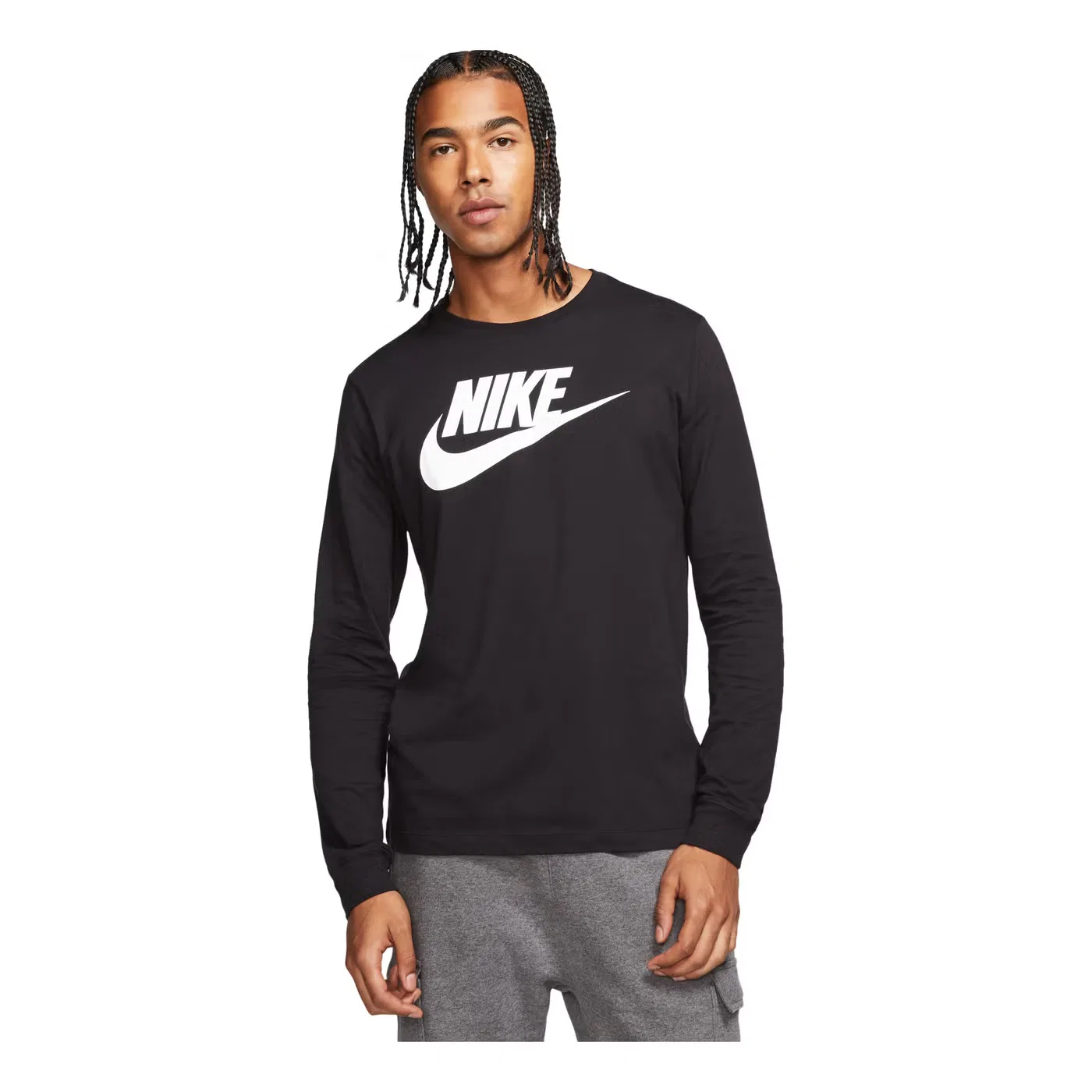 Лонгслив с принтом Futura Icon Nike, черный