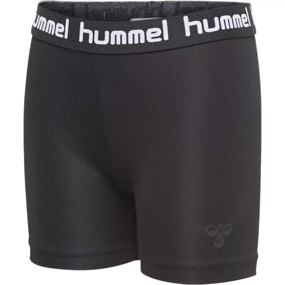 Детские шорты для девочек с логотипом Tona Hummel, Черный