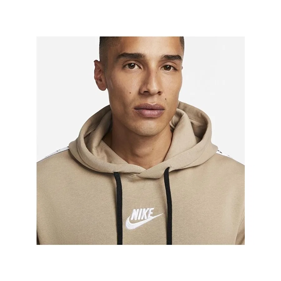 Спортивный костюм с флисом Nike Club Fleece, Коричневый — фото 4