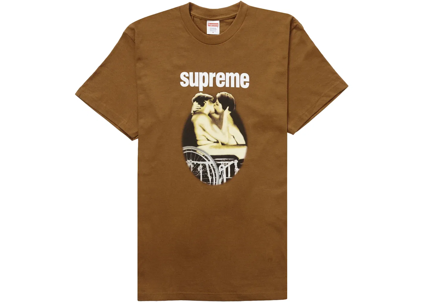 Мужская футболка с принтом Supreme Tee (SS23), Light Brown