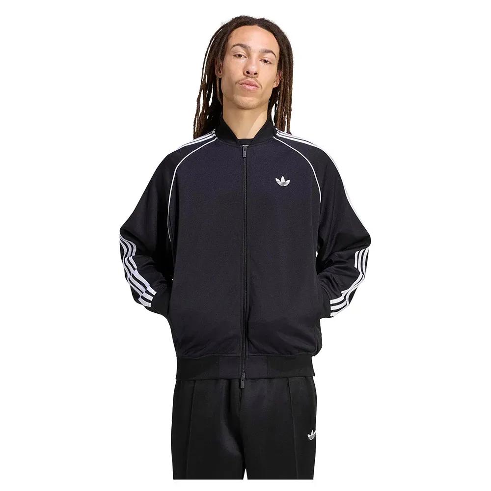 Мужской свитшот с молнией Adicolor Classics SST Loose Track Adidas Originals, Black