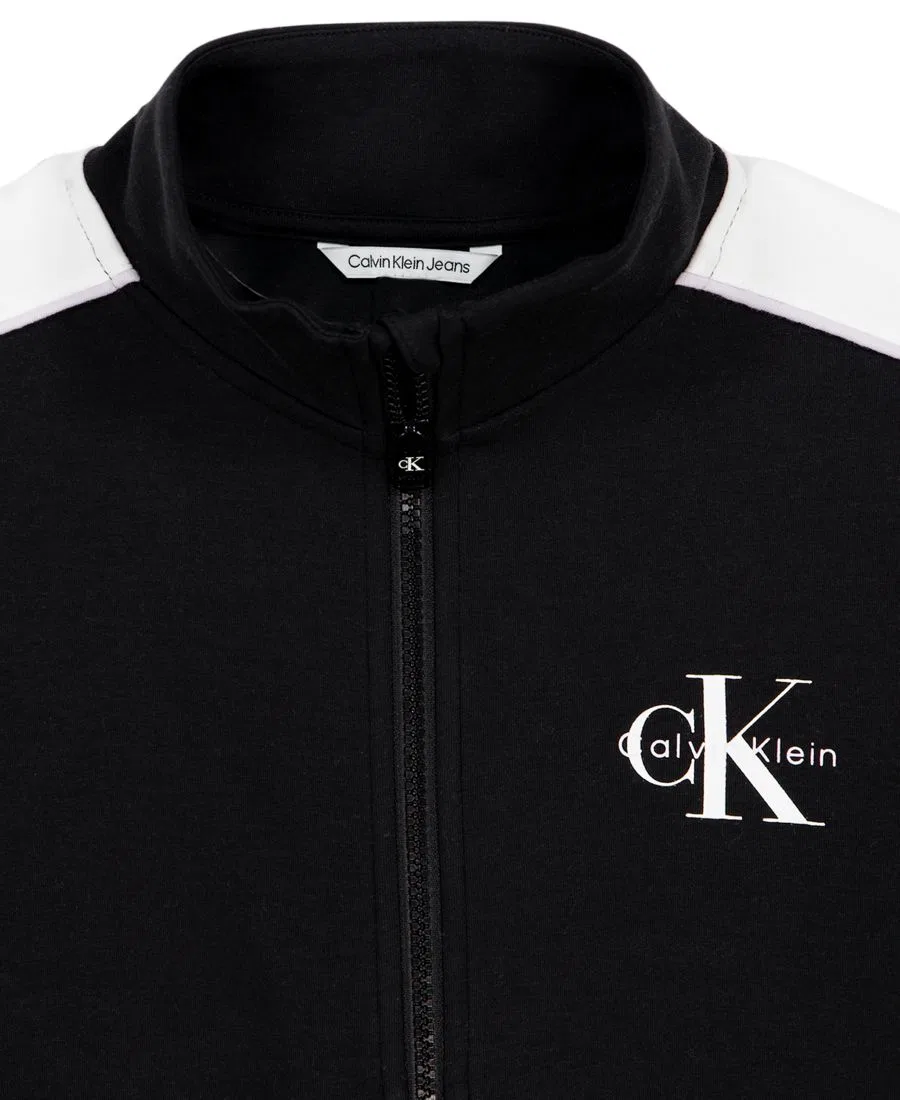 Спортивная куртка с молнией Calvin Klein, Black — фото 4