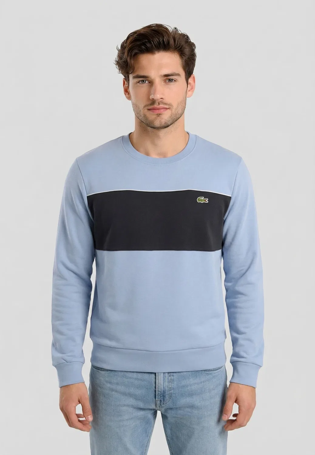 Sh0887 . - толстовка Lacoste, Bleu