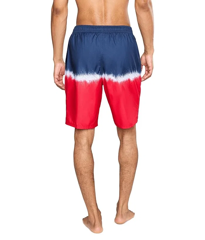 Плавки Nike Breaker Ocean Merge 9" Brief Lined Volley, Blue/Red — фото 4
