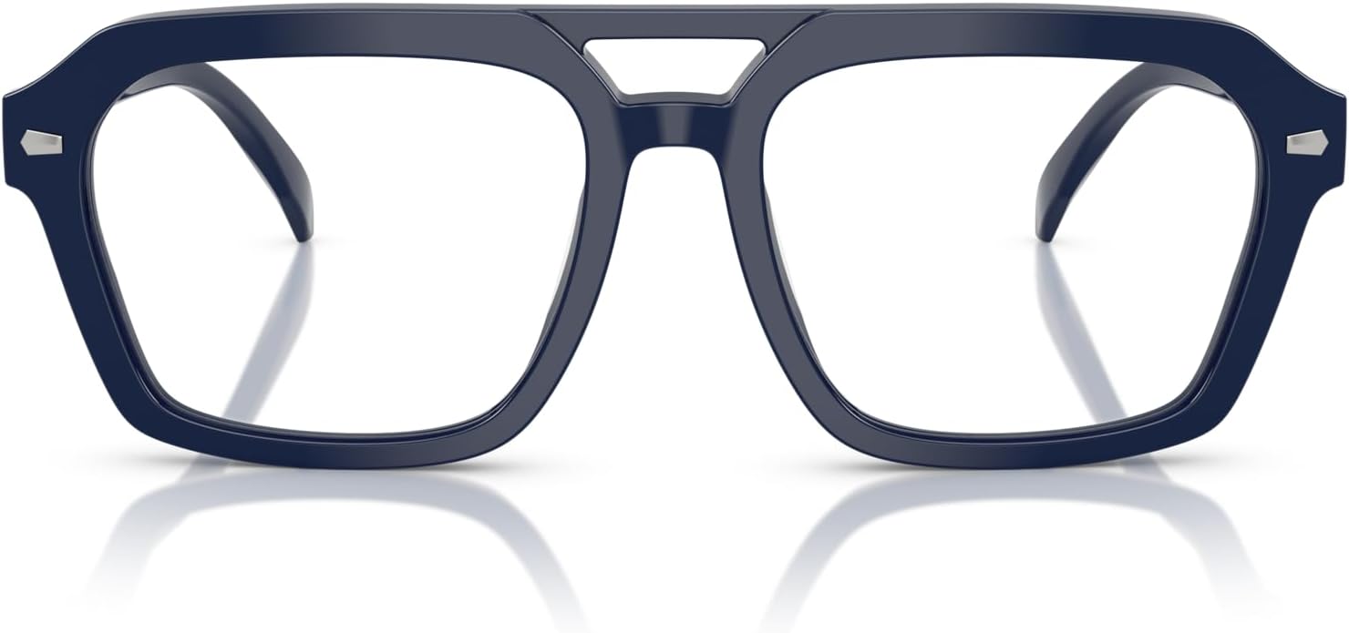 

Michael Kors мужские оправы для очков Mk4126 Seaview Aviator, Navy Solid/Demo Lens