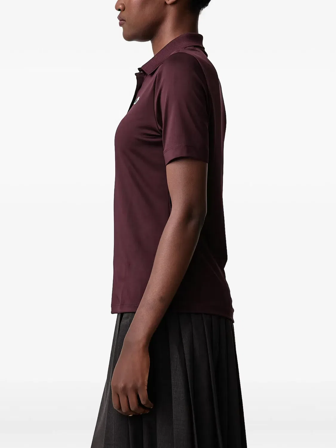 Поло для гольфа, красное Lacoste, красный — фото 2