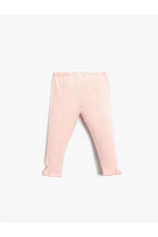 Детские леггинсы для девочек хлопковые Basics Koton, Multicolor — фото 2