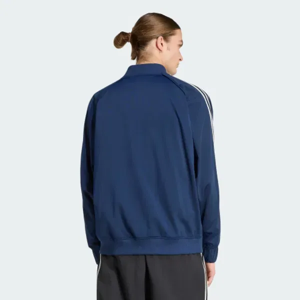 Тренировочная куртка Britcore Superstar, Adidas, ночной индиго — фото 3
