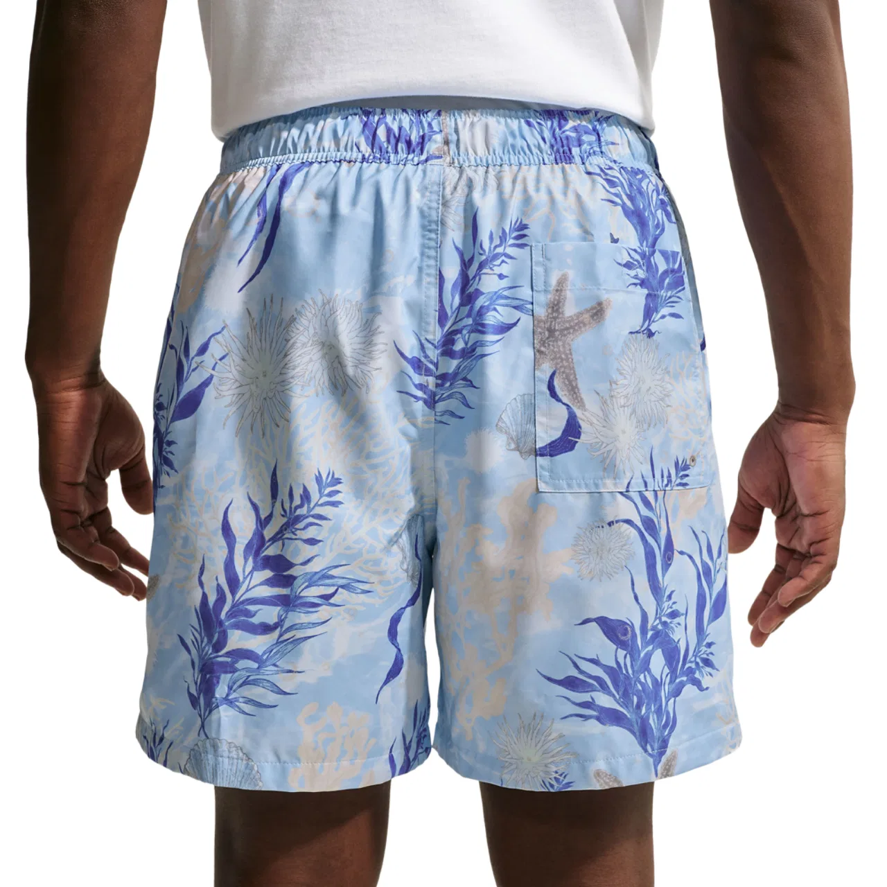 Мужские шорты Club Spring B Flow Nike, цвет Blue/Tan — фото 2