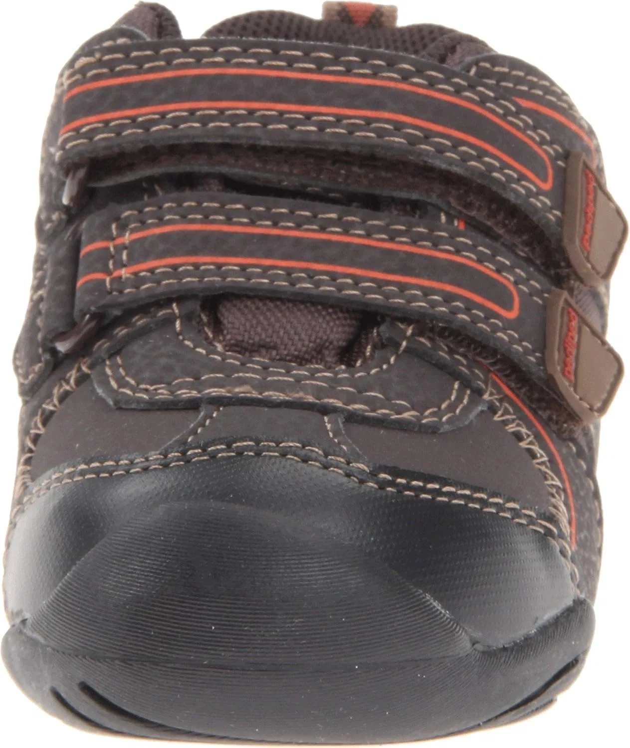 Детские ботинки для мальчиков с моделью Boulder Boot pediped, Chocolate Brown — фото 2