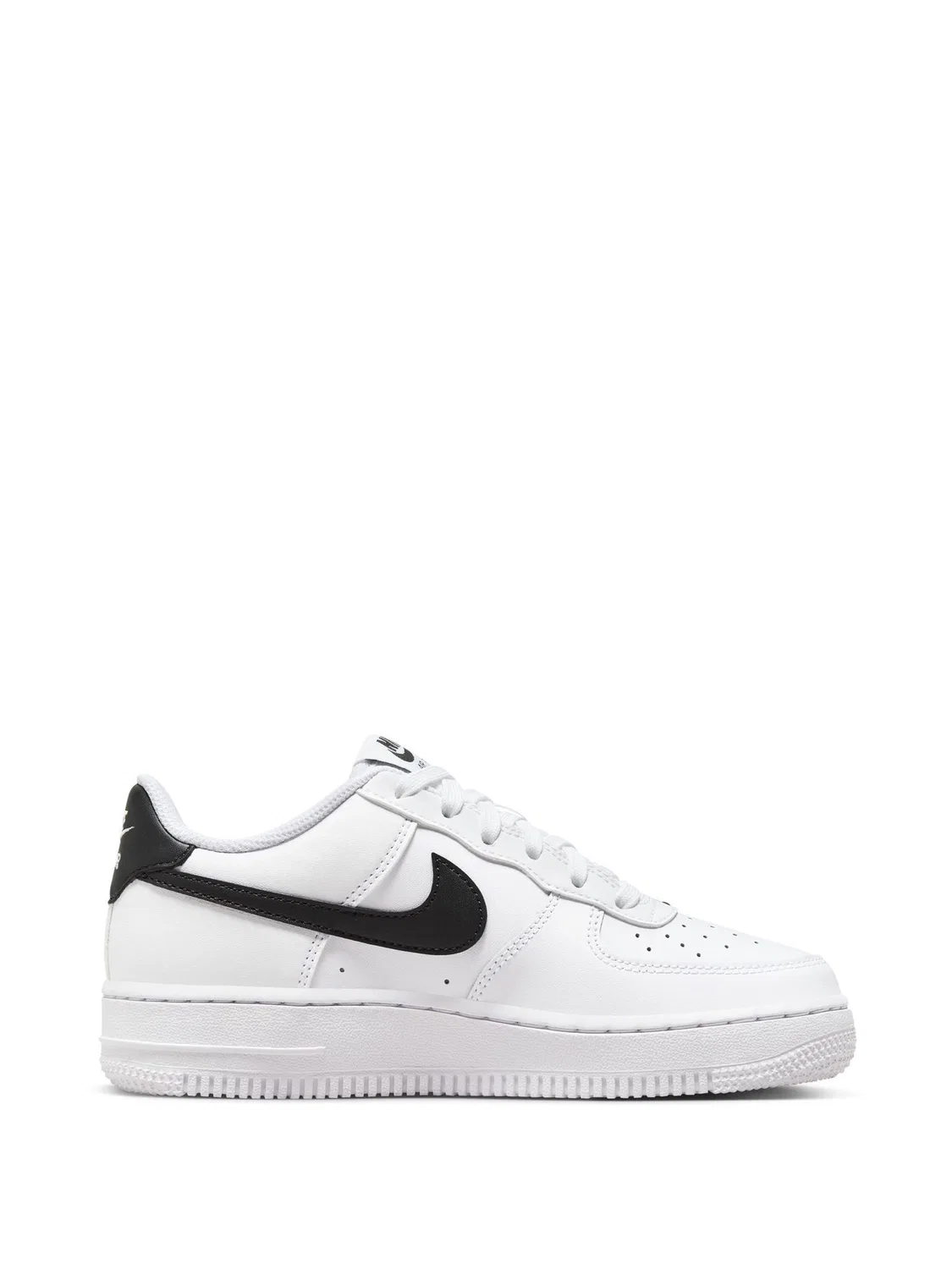 Кроссовки Nike Air Force 1 для мальчиков, белый/черный — фото 4