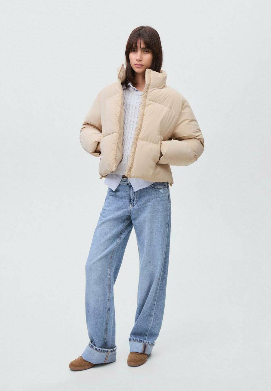 

Зимняя куртка Mango Kids TEEN, Beige