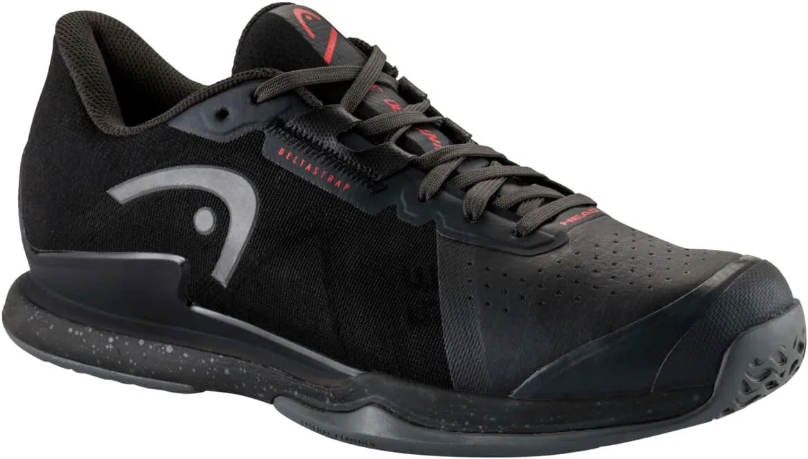 Кроссовки теннисные HEAD Sprint Pro 3.5, Black/Red — фото 2