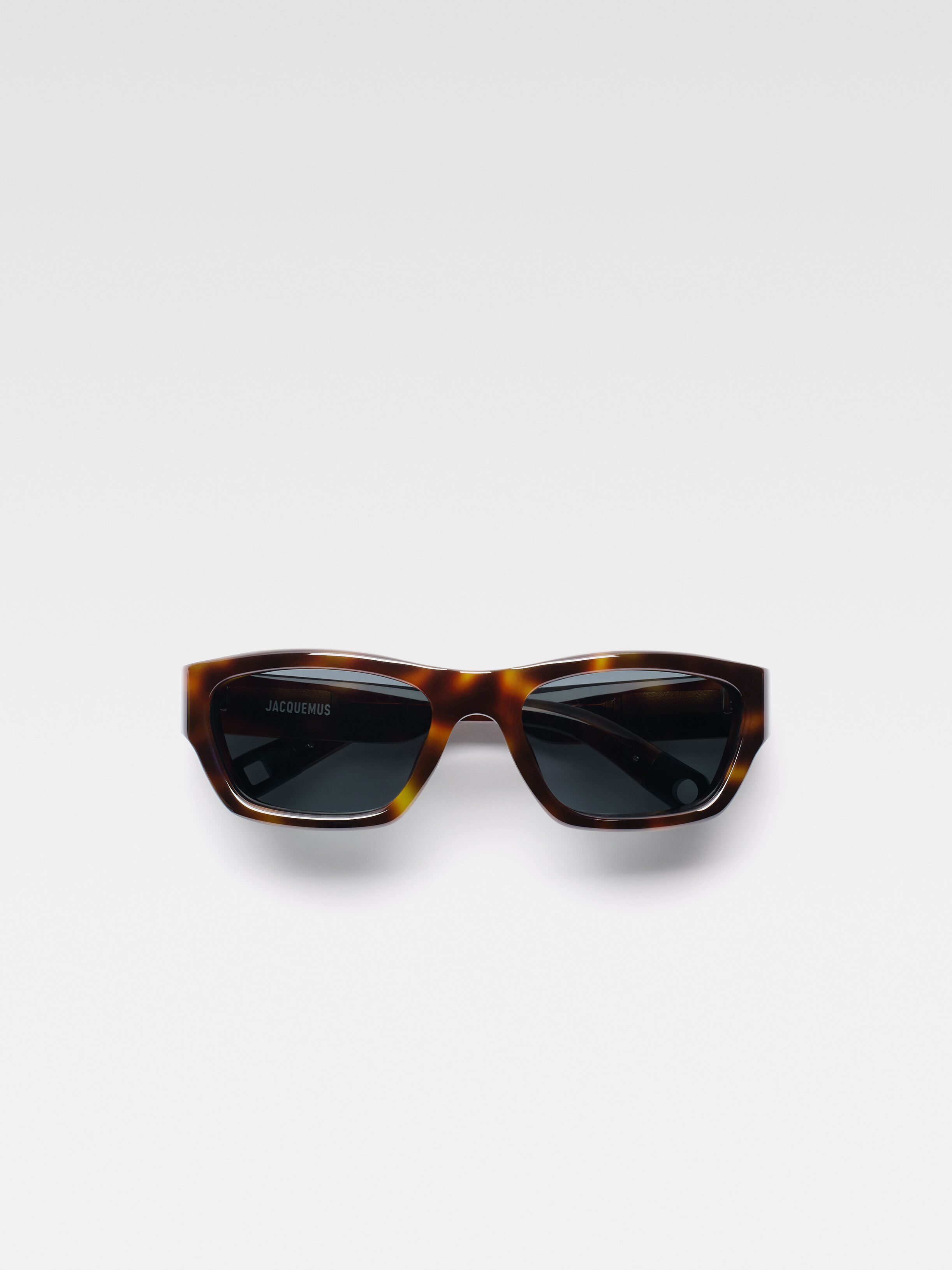 

Солнцезащитные очки трапециевидной формы JACQUEMUS The Meridiano sunglasses, цвет Multi Brown