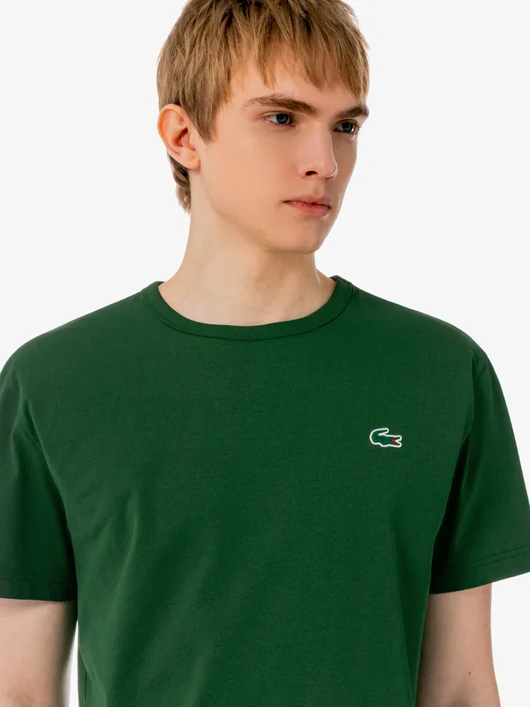 Футболка с принтом LACOSTE, Green — фото 3