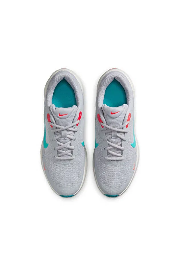 Детские кроссовки для девочек текстильные Revolution 7 (gs) Nike, Colorful/Grey — фото 4