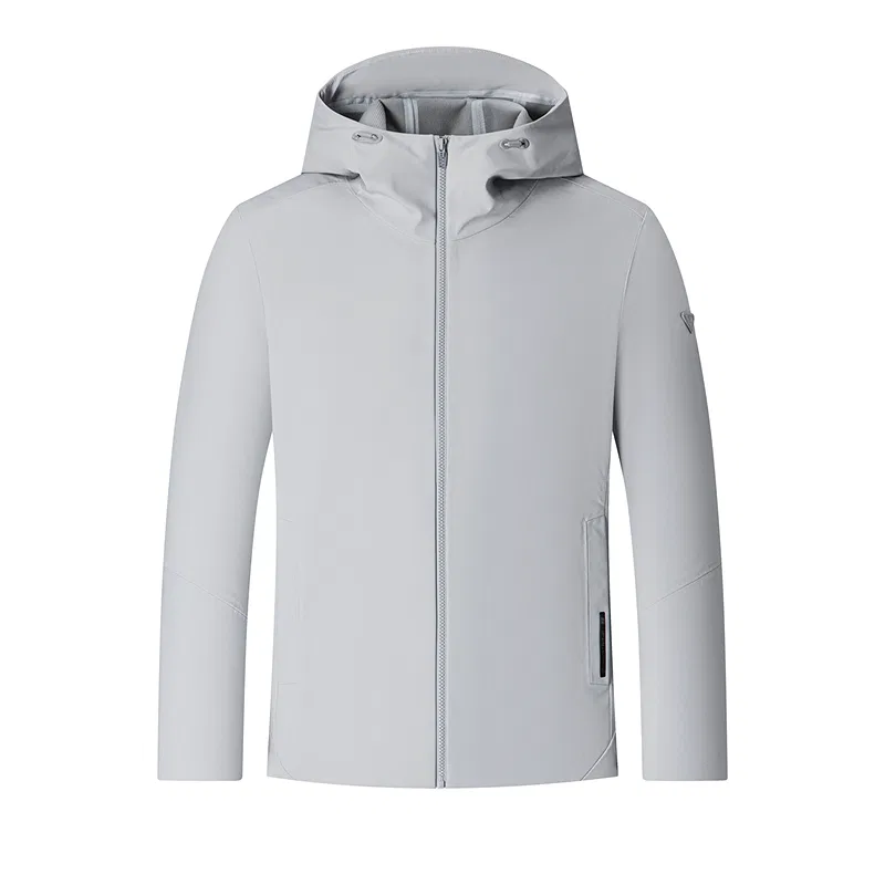 Детская куртка с капюшоном Unisex Hooded Moderate Other, SEPTWOLVES, Light Gray
