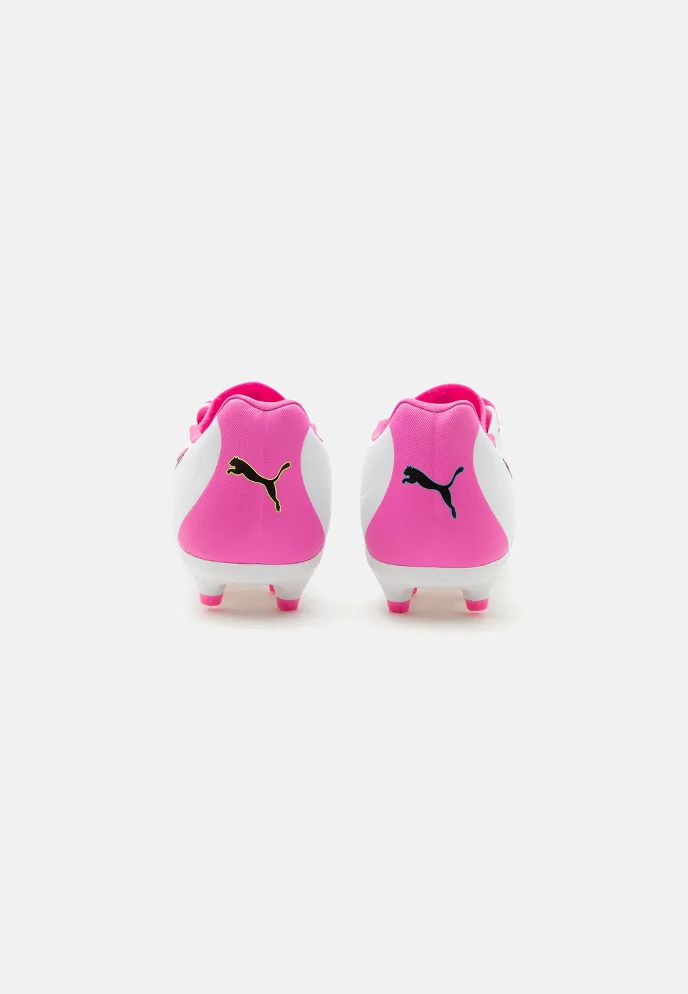 Футбольные бутсы King 20 match fg/ag jr unisex для искусственных газонов Puma, White/Poison Pink/Bright Aqua — фото 3