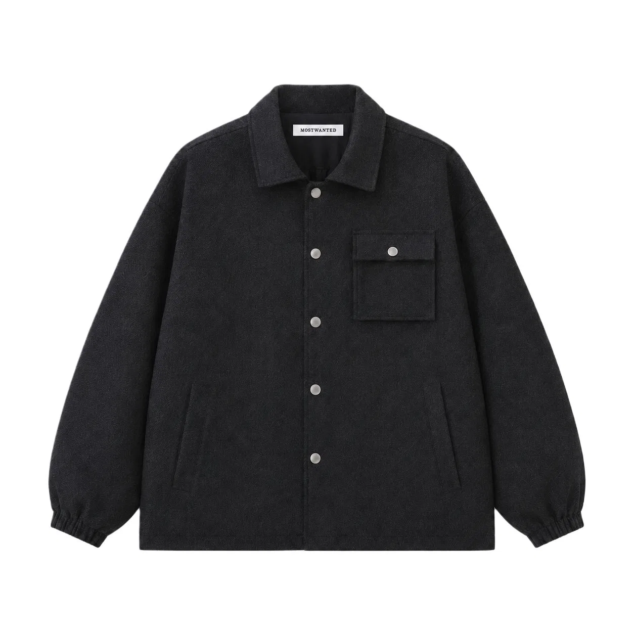 Детское пальто с лацканами Lapel Moderate, MostwantedLab, Black