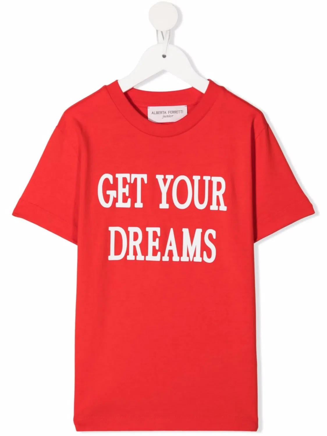 Футболка "Get Your Dreams" Alberta Ferretti, красный