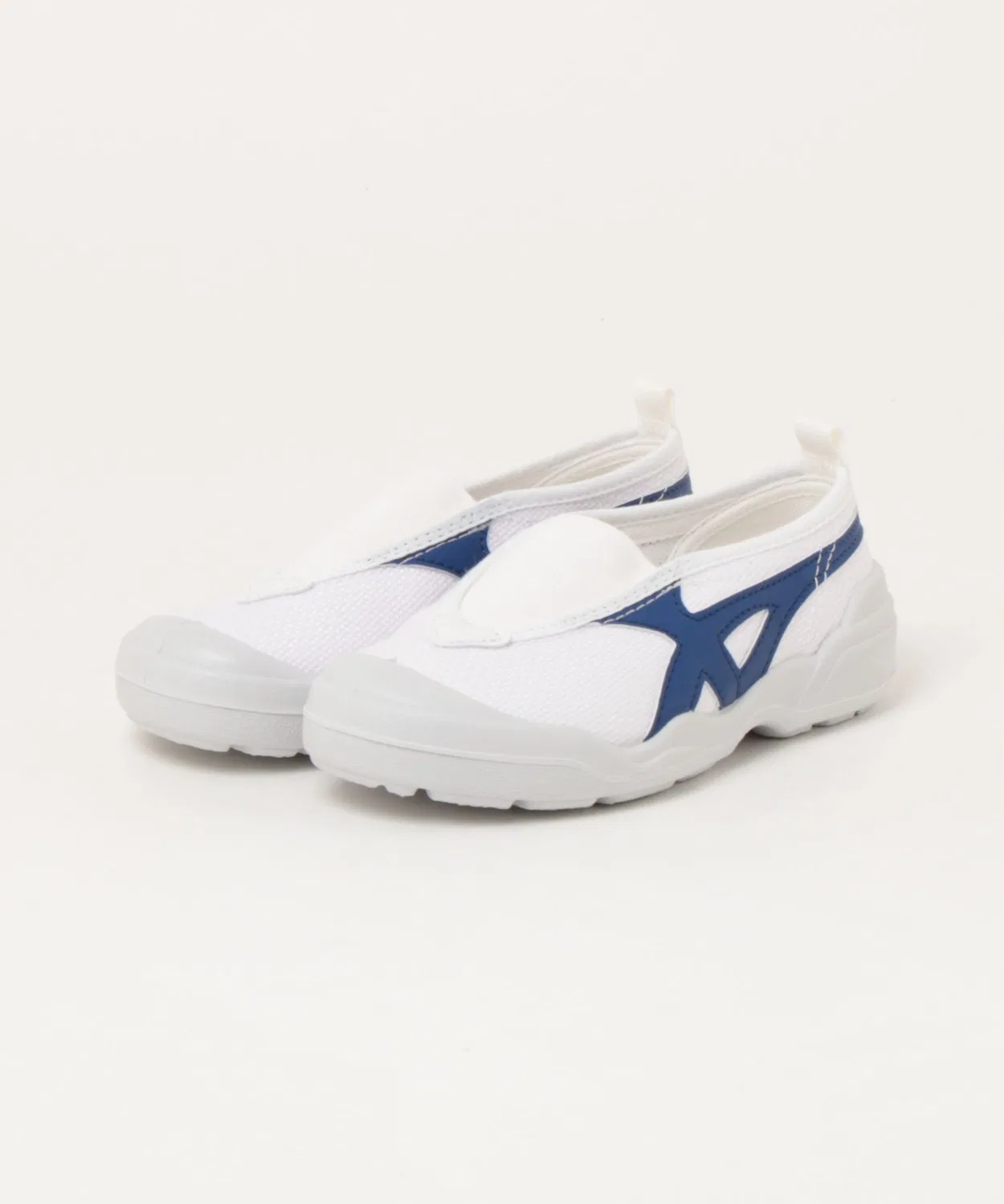 Детские тапочки-слипоны с защитой носка MoonStar Bio LT 01, Blue