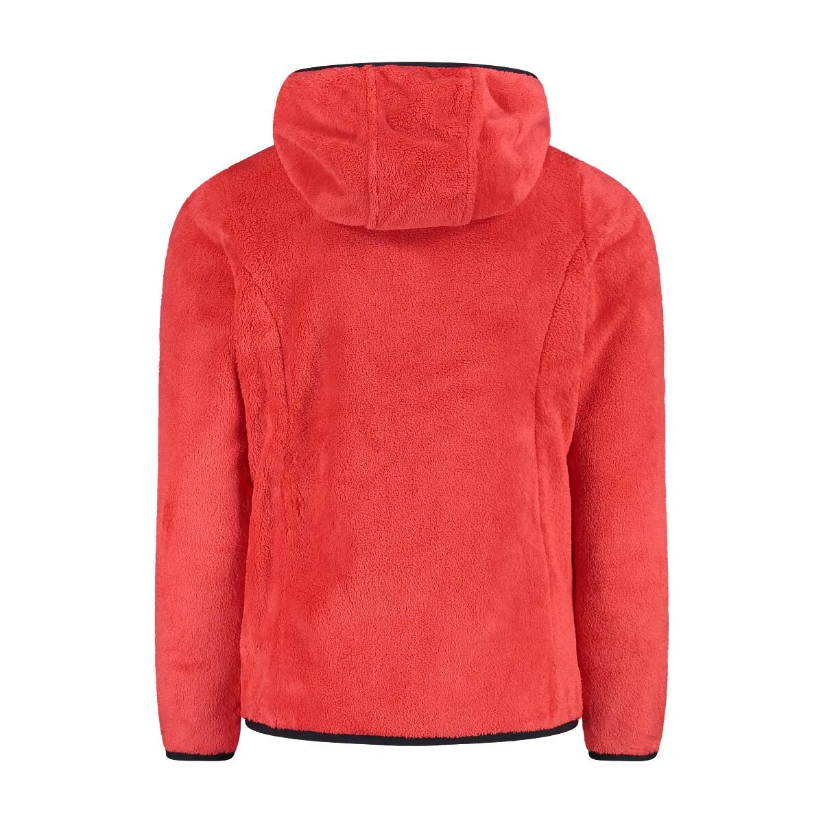 Детская флисовая куртка с капюшоном Girl Jacket Fix Hood Cmp, Rot — фото 2