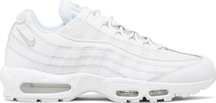 Кроссовки Nike Air Max 95 'Triple White', белый - фото