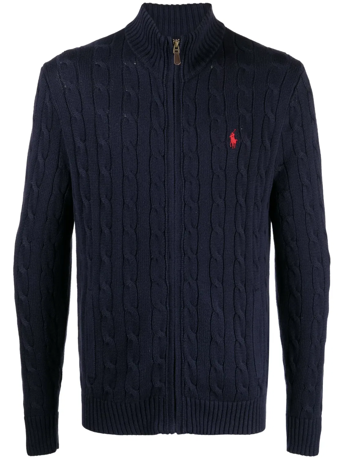 Кашемировый кардиган темно-синего цвета Polo Ralph Lauren, темно-синий