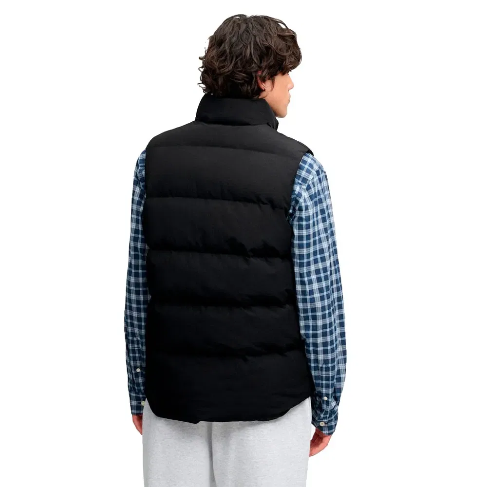 Мужской жилет с воротником Everest Superdry, Black — фото 2