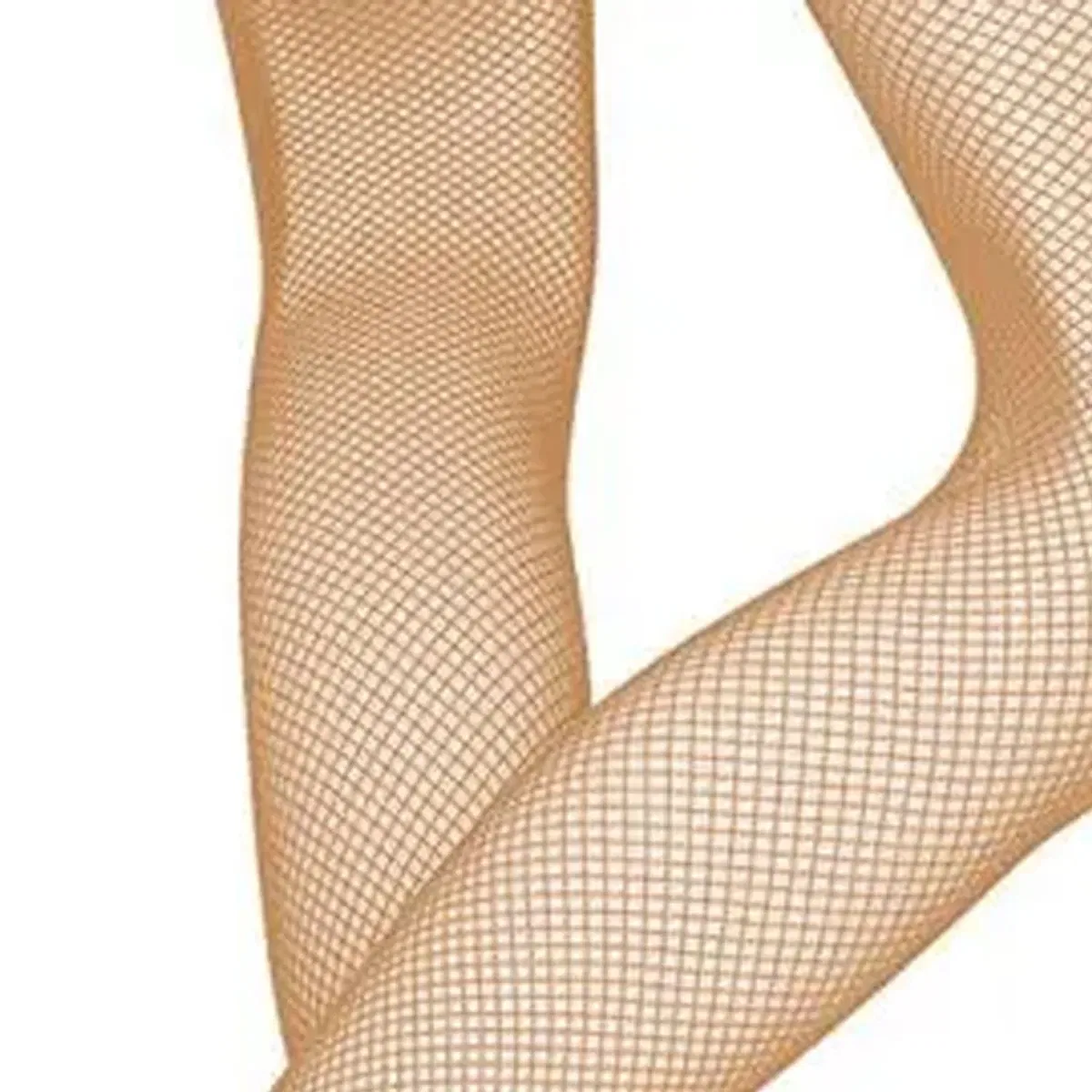 Женские танцевальные колготки без ступни из сетки Silky Dance, Natural — фото 2