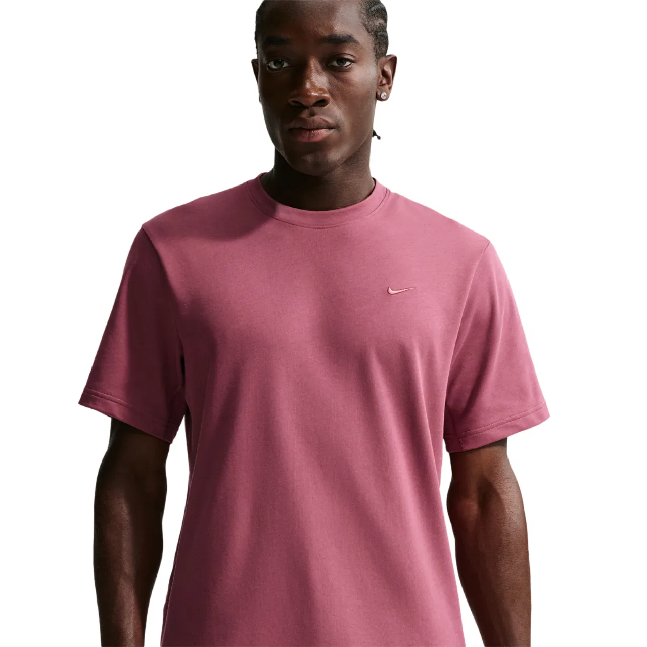 Мужская футболка Dri-FIT Primary Statement Nike, цвет Pink Smoke/Pink Smoke