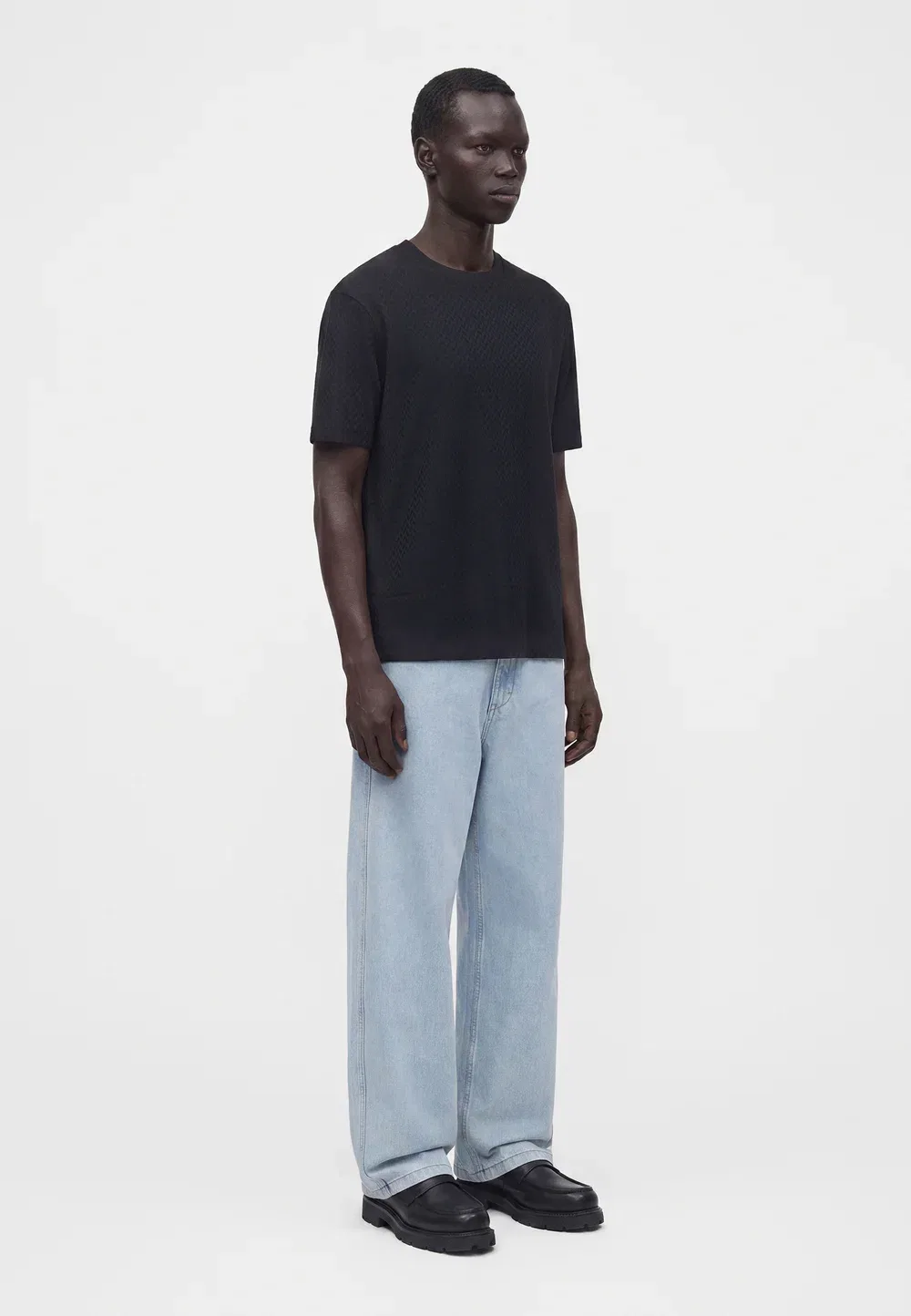 Простая футболка Emporio Armani, Navy — фото 4