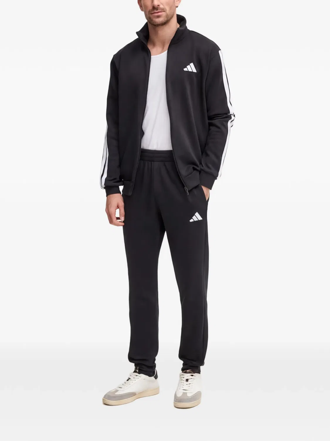 Adidas Спортивный костюм 3-Stripes черный — фото 4