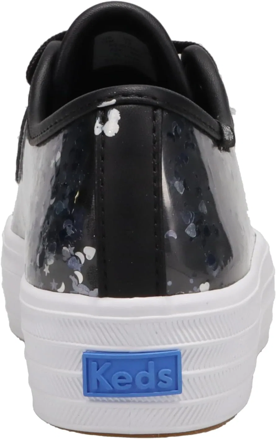Детские кроссовки для девочек с блестками Keds, Black — фото 3