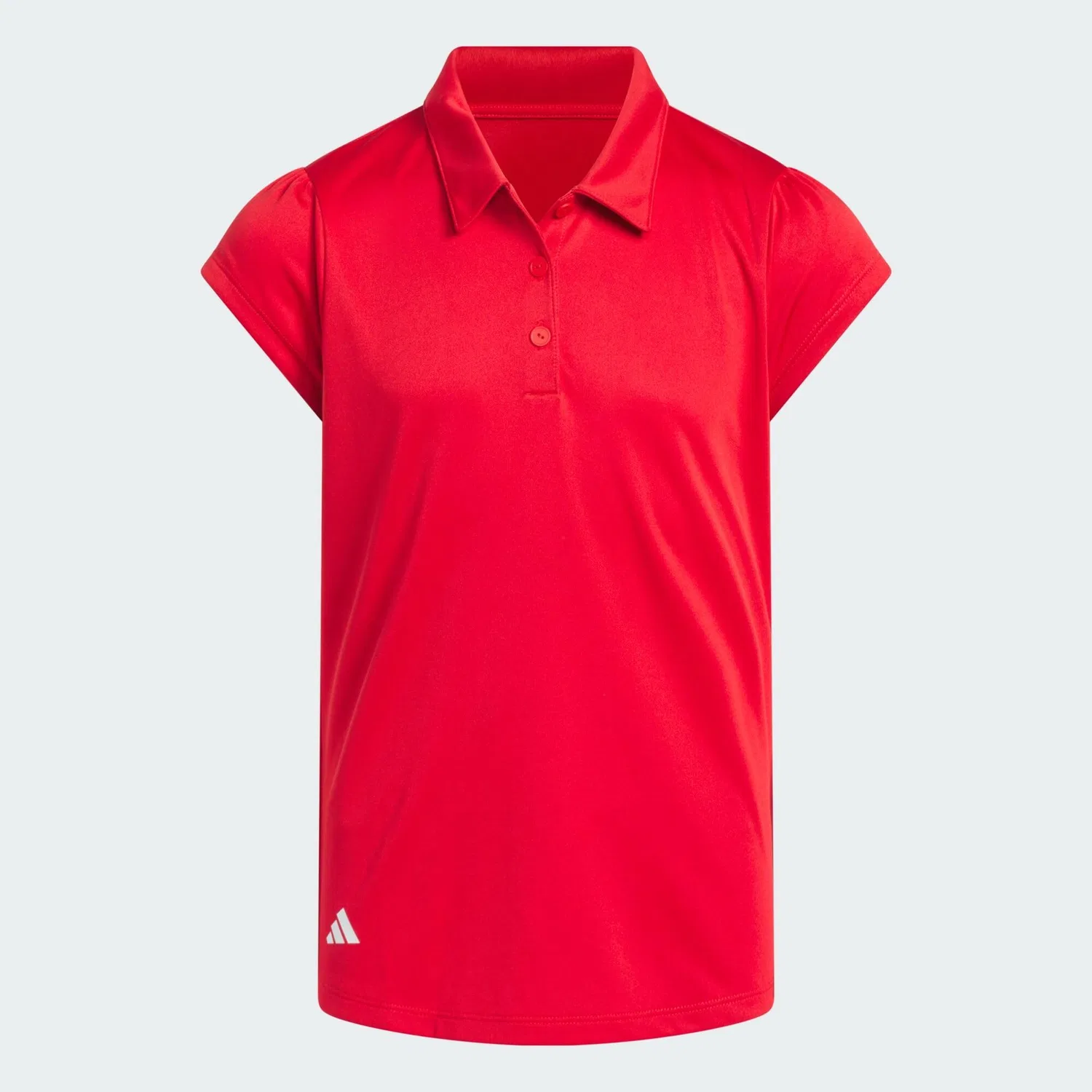 Детское поло с коротким рукавом Girls Performance Kurzarm-Poloshirt Adidas, Rot