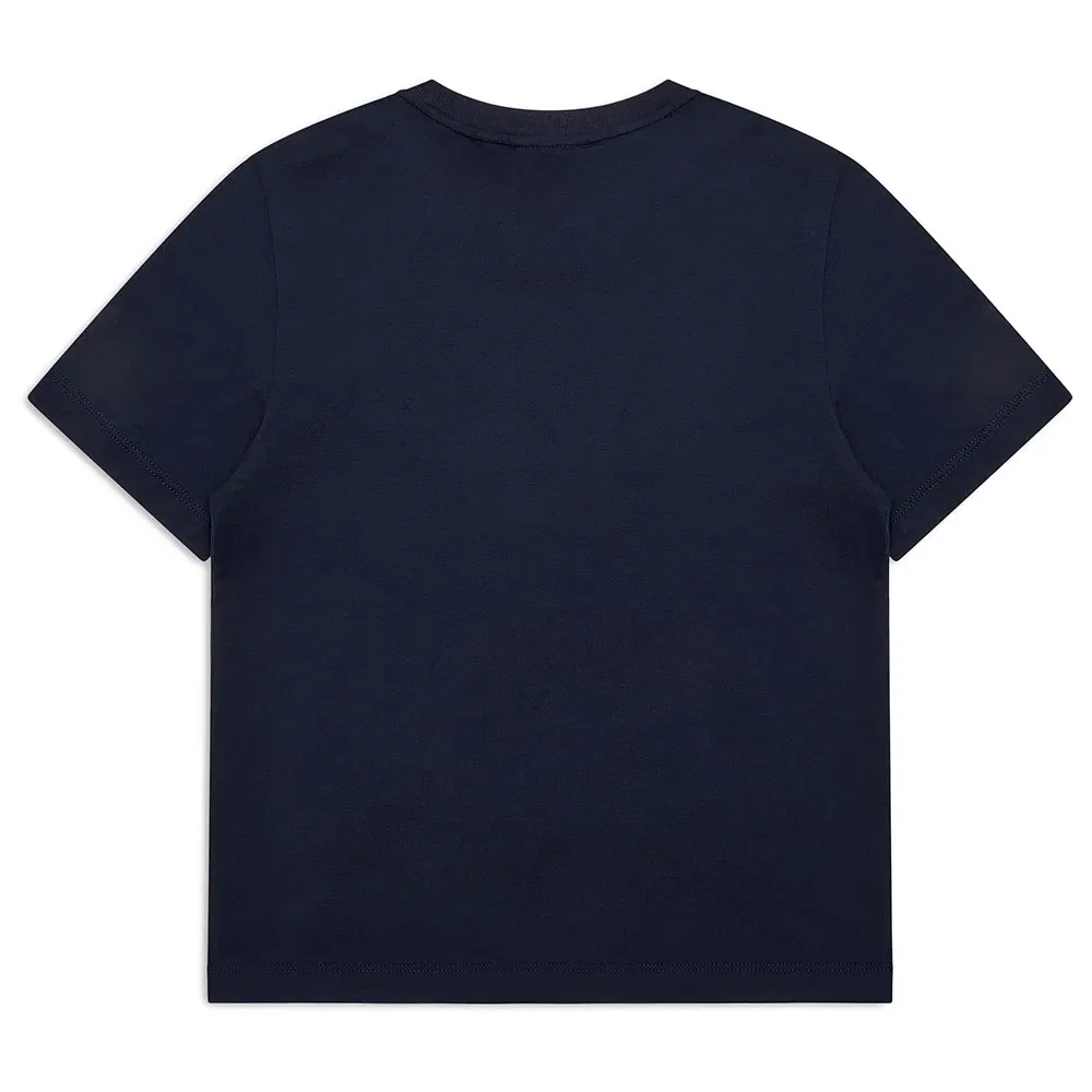 Детская футболка для мальчиков хлопковая Train Core ID Boy Tee SS EA7 EMPORIO ARMANI, Blue — фото 2