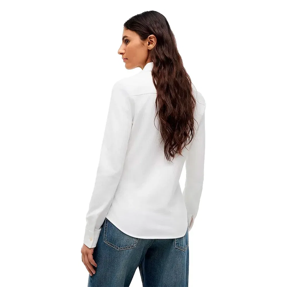 Женская рубашка с длинным рукавом Tommy hilfiger 1985 Slim Fit, White — фото 2
