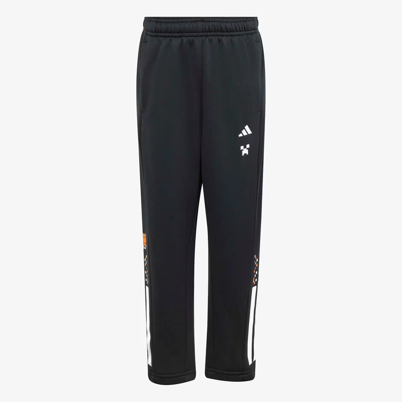 Штаны тренировочные с принтом Minecraft Adidas, черный
