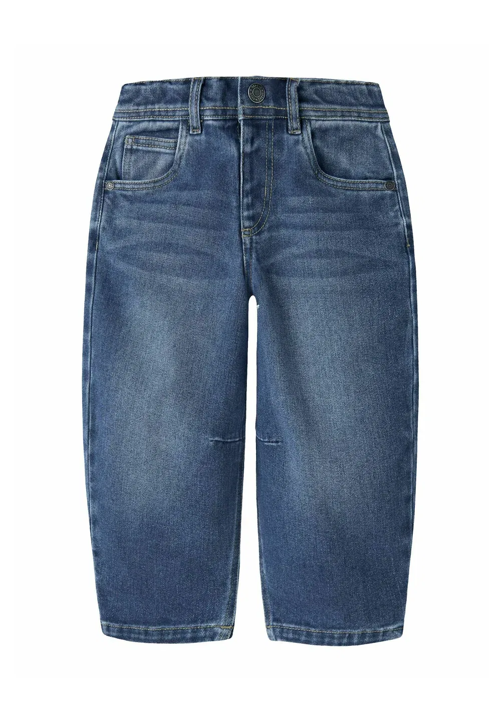 Джинсы прямого кроя - джинсы свободного кроя Name It, Medium Blue Denim — фото 3